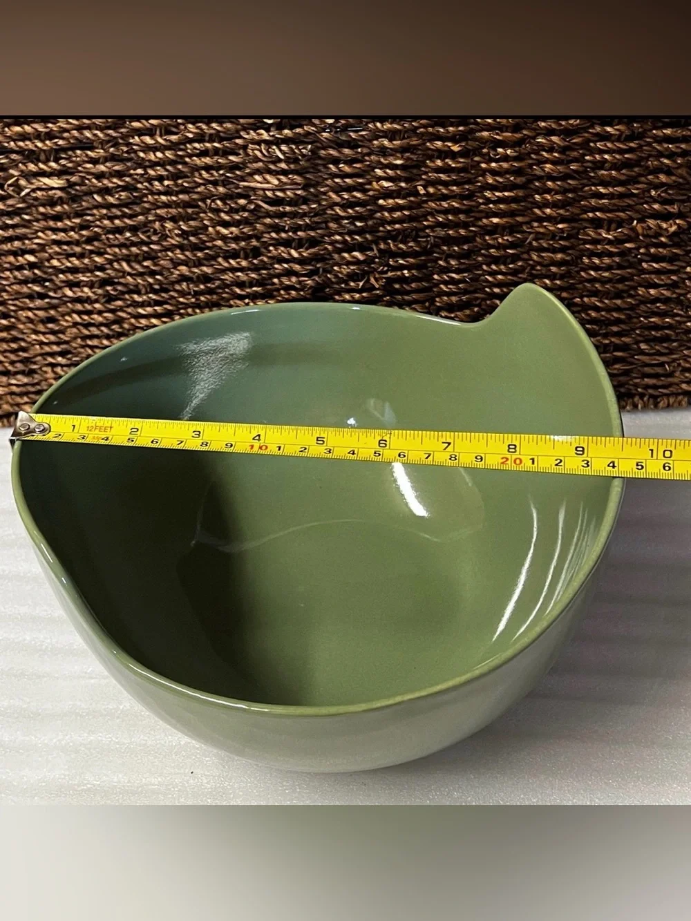Mikasa Global Cuisine Green Stoneware 10
